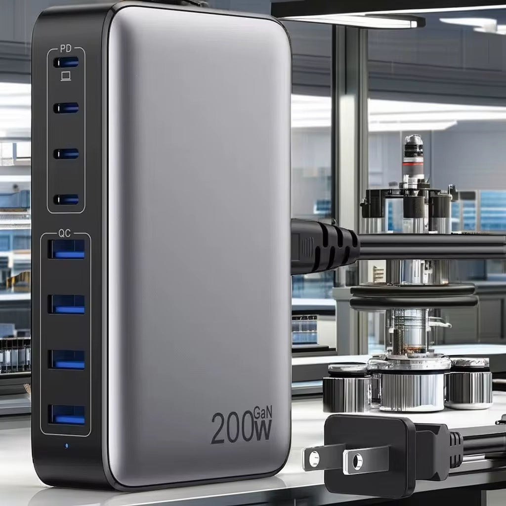 8-Port Schnelllade-Station