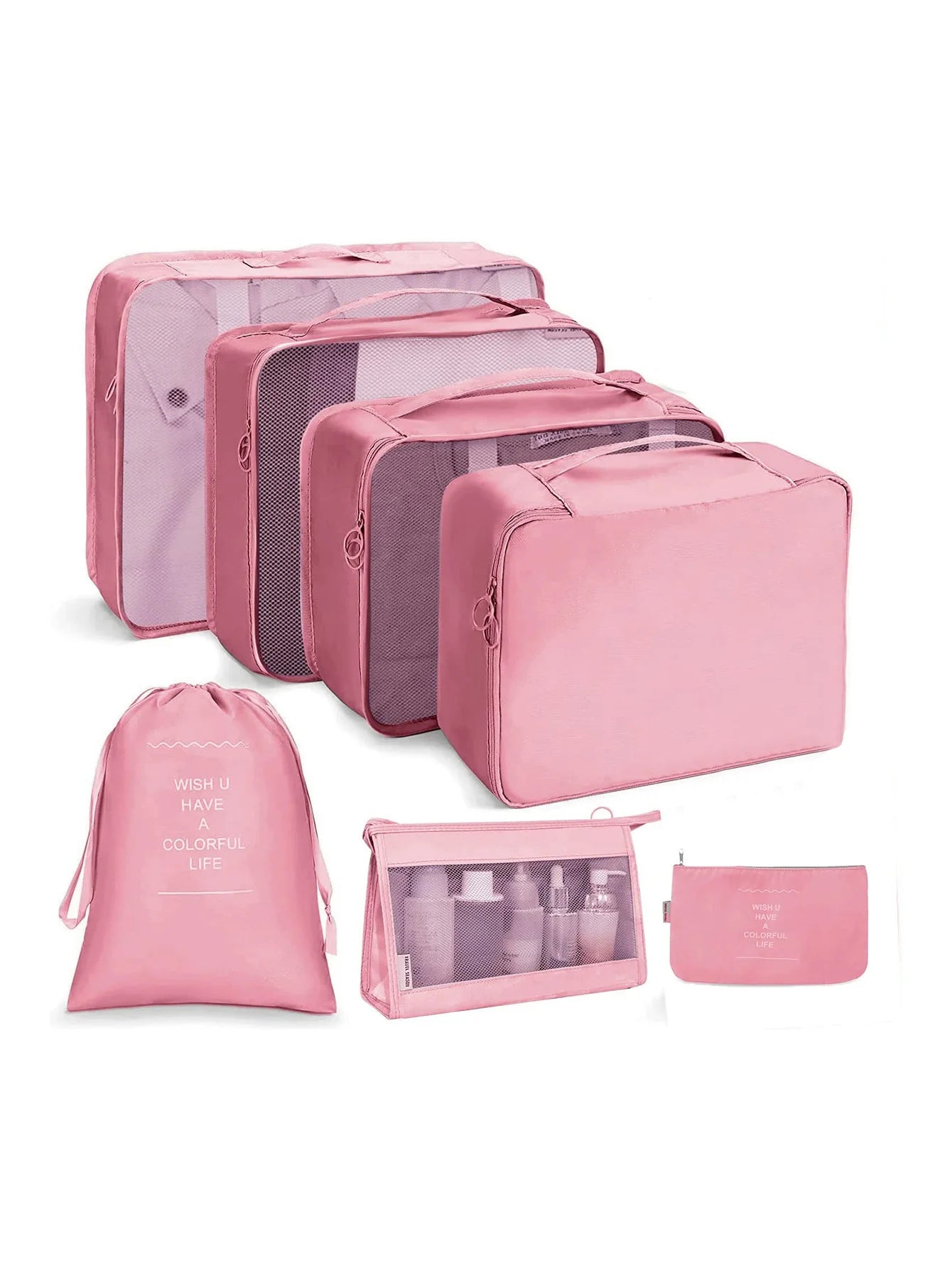 6 Piece Travel Organizer