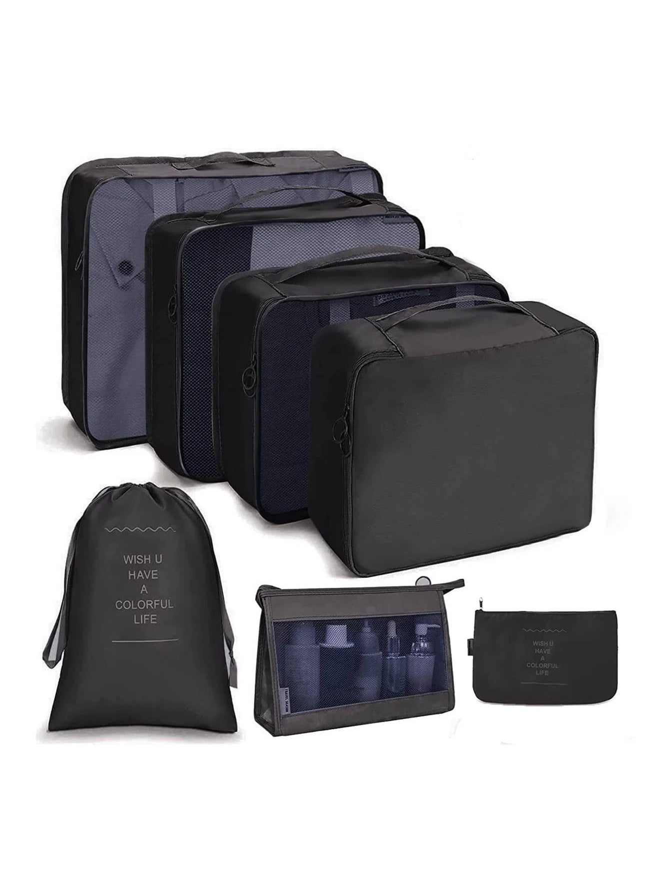 6 Piece Travel Organizer