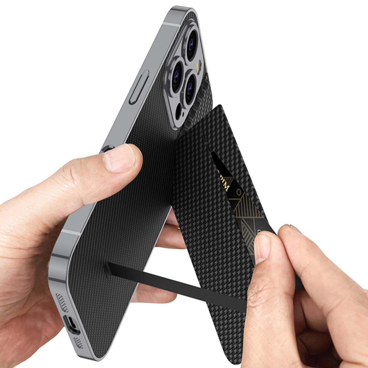 iPhone Handyhülle-/etui mit Magnet-Standfuß