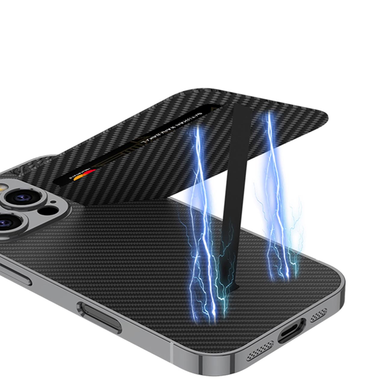 iPhone Handyhülle-/etui mit Magnet-Standfuß