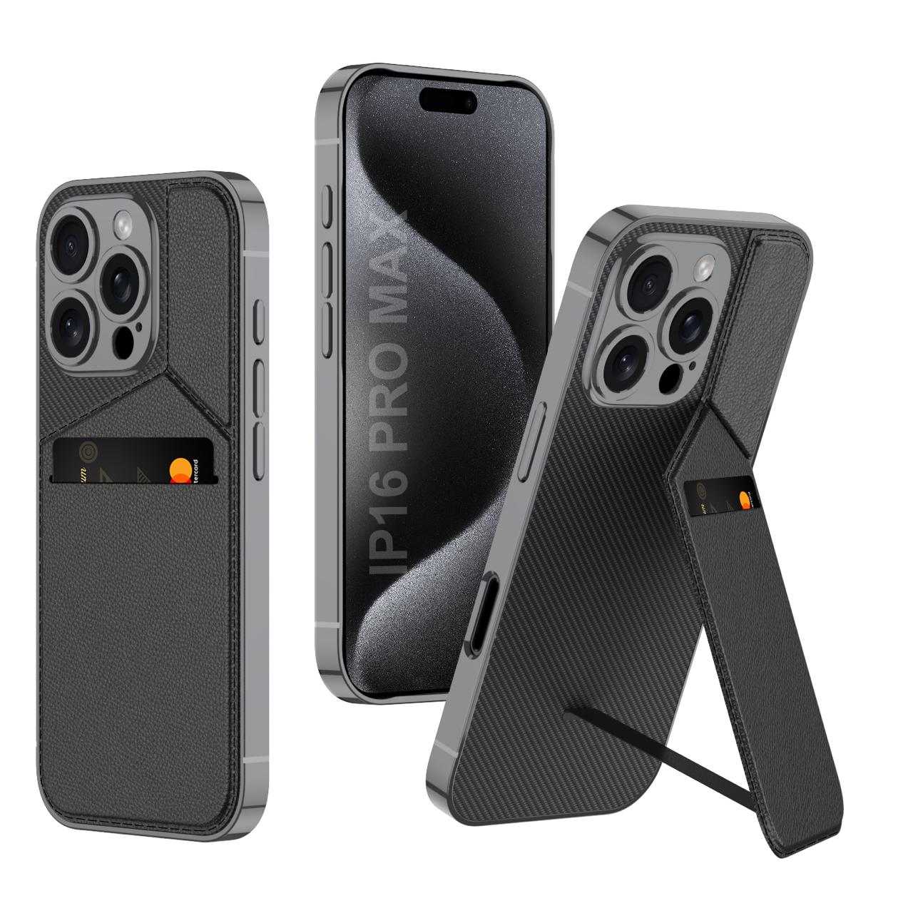 iPhone Handyhülle-/etui mit Magnet-Standfuß