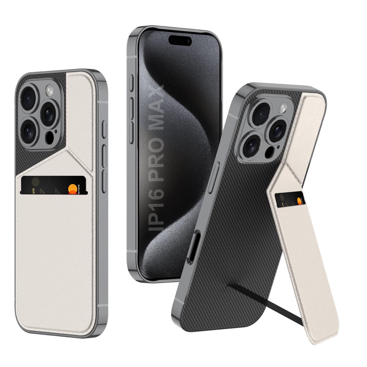 iPhone Handyhülle-/etui mit Magnet-Standfuß